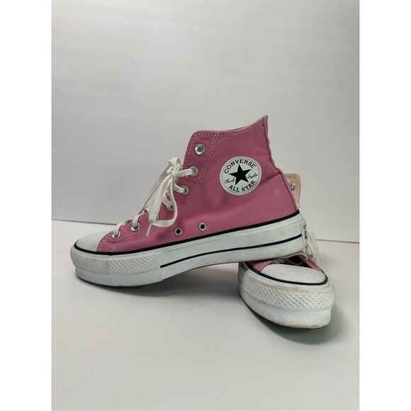 Converse Shoes - Chuck Taylor Converse high Top platform pink sz 9.5